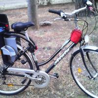 Seggiolino posteriore bici porta bambini