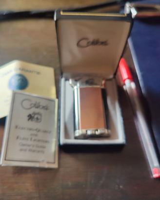 Accendino pipa vintage Colibri Electro-Quartz 8800