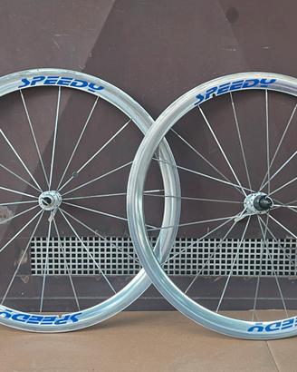 Coppia cerchi bici da corsa 700c vintage