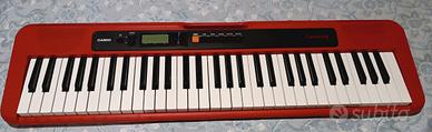 Tastiera musicale Casio CT S200 red