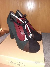 Scarpa donna Tg. 37 - Vera pelle, Made in Italy.
