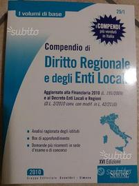 Compendio di Diritto Regionale e degli Enti Locali