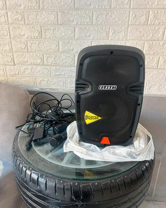 ALTOPARLANTE PROFESSIONALE AMPLIFICATO usb/mp3/sd