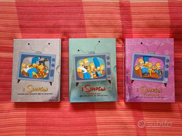 Cofanetti da collezione Simpson DVD stagione 1/2/3