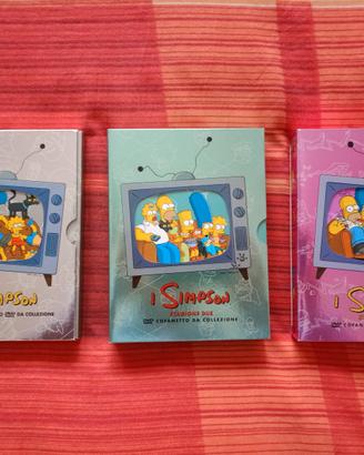 Cofanetti da collezione Simpson DVD stagione 1/2/3