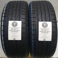2 GOMME 225 50 17 BRIDGESTONE A50391