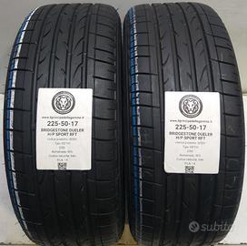 2 GOMME 225 50 17 BRIDGESTONE A50391