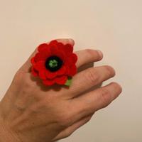 Anello in feltro su base d’acciaio