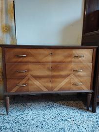 cassettiera comò anni 60