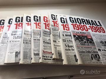 Prime pagine giornali dal 1900