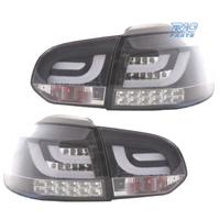 FANALI VOLKSWAGEN VW GOLF 6 08-12 A LED FONDO NERO