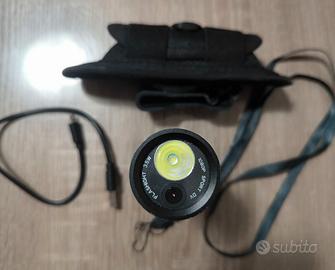Torcia Action Camera 1080P HD con videocamera