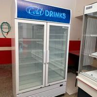 Vetrina frigo doppia anta battente