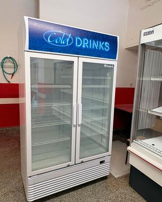 Vetrina frigo doppia anta battente
