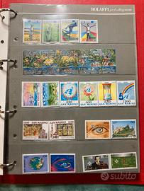 Raccolta francobolli di San Marino