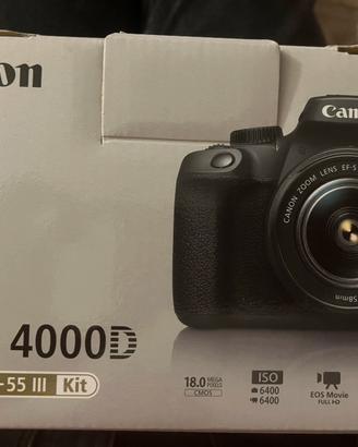 CANON 4000D COME NUOVA