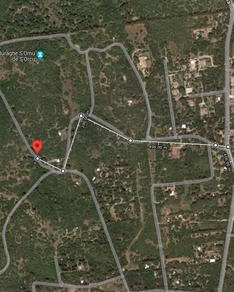 Terreno 1125 mq Castiadas 700 metri dal mare