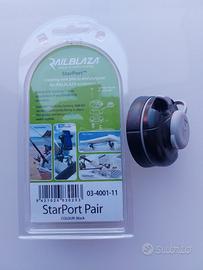 Railblaza coppia di basi tonde Starport