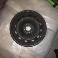 4 cerchi in metallo fiat qubo fiorino Nemo da 15p.