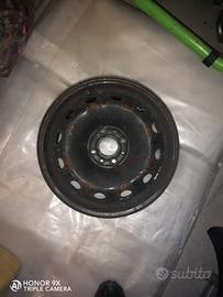 4 cerchi in metallo fiat qubo fiorino Nemo da 15p.