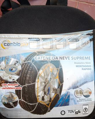 Catene da Neve 9mm montaggio rapido