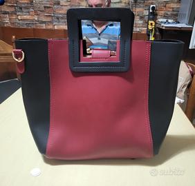 Borsa rigida in pelle