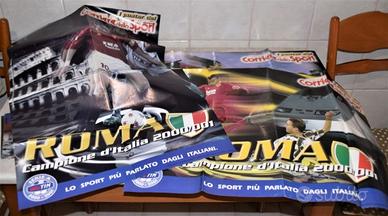 Poster AS ROMA campione d'Italia 2000-2001