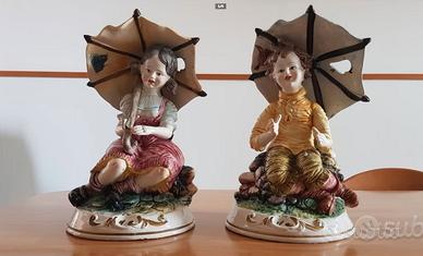 Statuette in ceramica di Capodimonte 