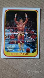 Hulk Hogan WWF card Merlin 1991