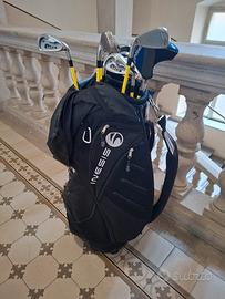 mazze golf Loco in fibra, sacca e pattern