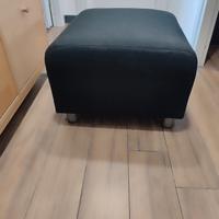 Puff Pouf nero Ikea modello Klippan (solo ritiro)