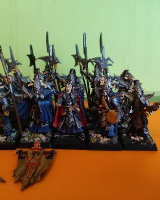 Guardie nere Elfi Oscuri 6 ed Warhammer