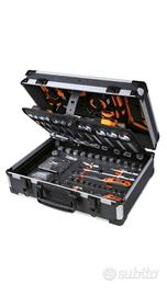 Valigia con assortimento di 163 utensili