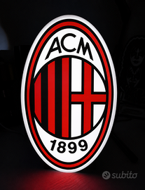 Lightbox stampa 3d AC Milan –