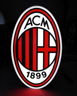 Lightbox stampa 3d AC Milan –