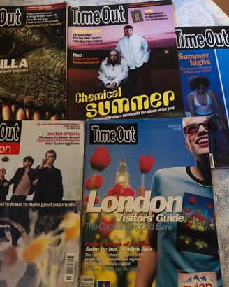 Rivista Time Out: 11 numeri anni 1993-2003