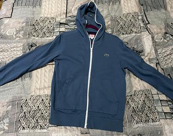 Felpa Lacoste LIVE con Cappuccio - Blu