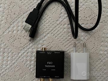 Fiio DAC/converitore digitale+ alimentatore
