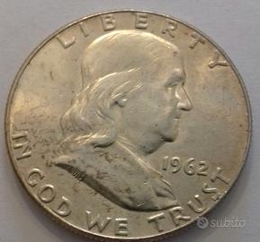 USA half dollar 1962 D g 900%. g 12,50