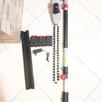 Tagliasiepe telescopico al-ko tre batterie