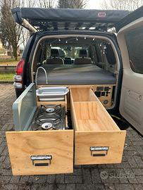 Camperizzazione per Toyota Land Cruiser 120