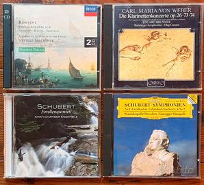 4CD Classica - Rossini, Weber, Schubert