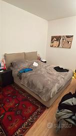 Letto matrimoniale con contenitore