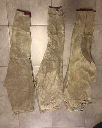 Due Pantaloni tg 46 equitazione eurostar