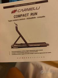 TAPIS ROULANT CARNIELLI RIPIEGHEVOLE