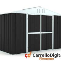 Box giardino lamiera zincata 327x155 nero