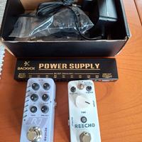 Effetti Mooer R7 - Reecho e alimentatore