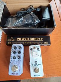 Effetti Mooer R7 - Reecho e alimentatore