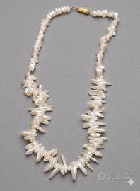 Collana di Perle di Fiume Barocche – Stile Unico