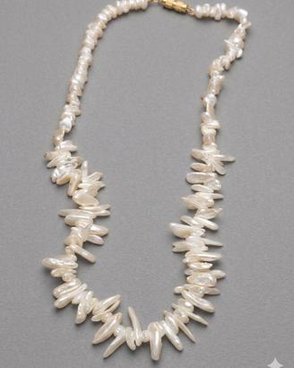 Collana di Perle di Fiume Barocche – Stile Unico